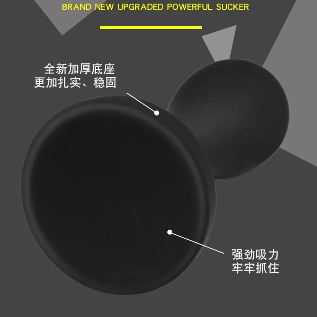 Li bo три размера Анальная пробка товары для взрослых секс черный силиконовые