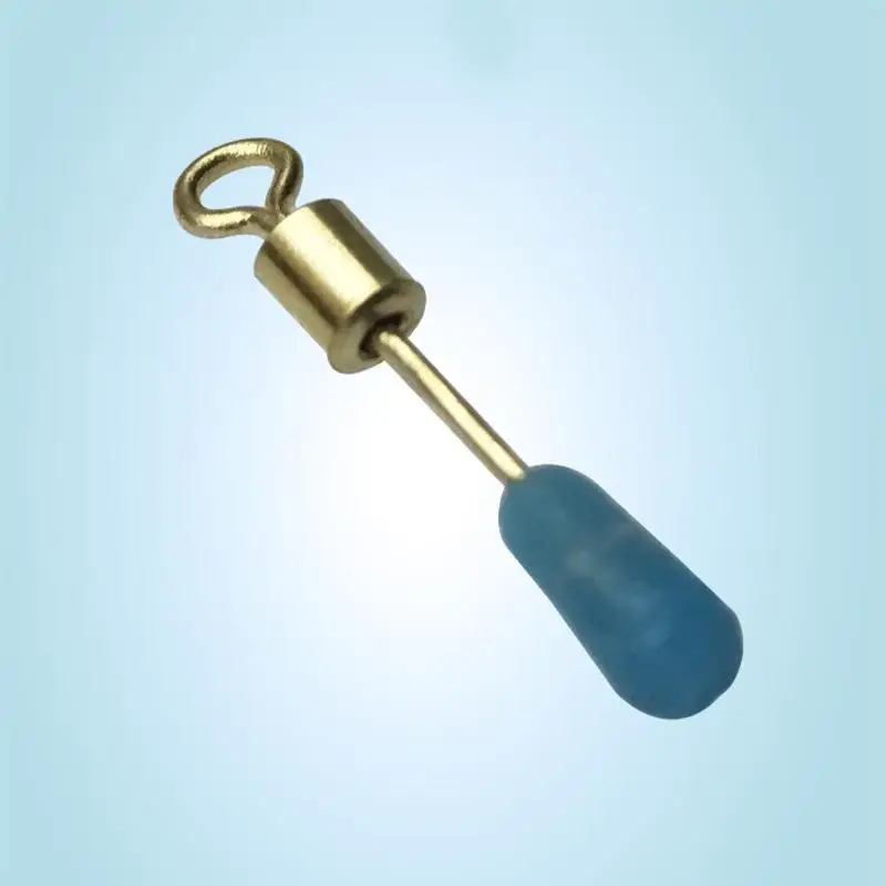 10 шт. рыболовные вращающиеся твердые кольца принадлежности быстрый разъем