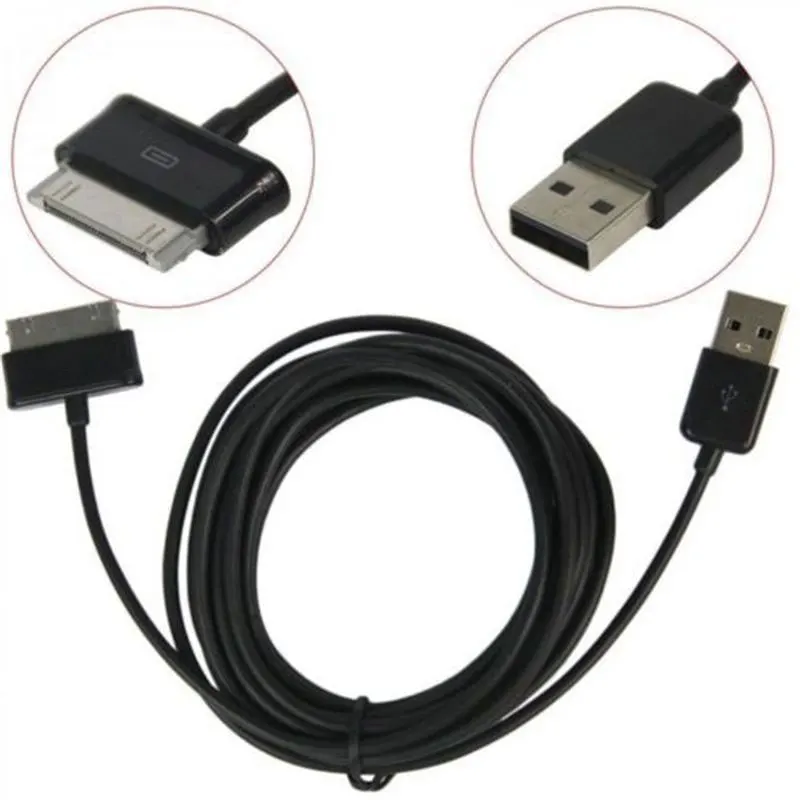 Горячая Распродажа USB кабель для передачи данных зарядный Samsung Galaxy Tab 2 10 1 планшет