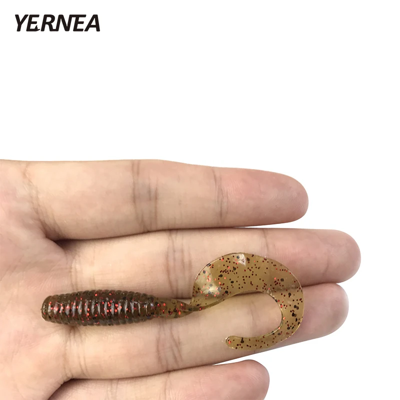 Рыболовные снасти Yernea 10 шт./лот 6 см 1 8 г силиконовые мягкие приманки рыболовная