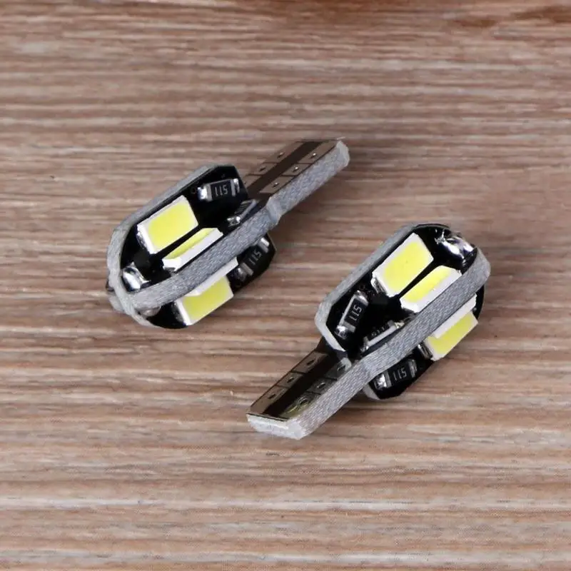 2 шт. T10 8SMD 5730 Автомобильная интерьерная лампа автомобильная для чтения крыши