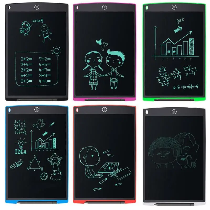 12in цифровой lcd почерк рисунок планшет доска для рисования блокнот коврик