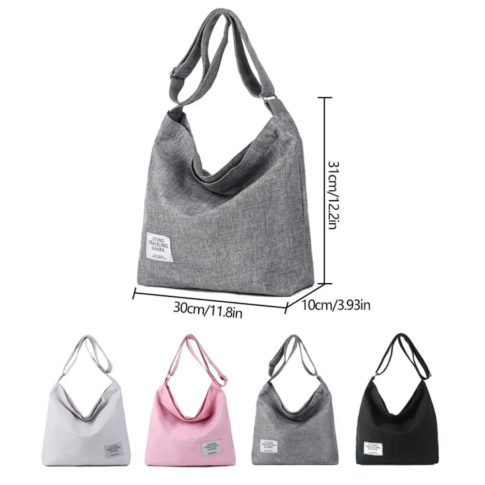 Холщовая складная сумка для покупок портативная Экологически чистая