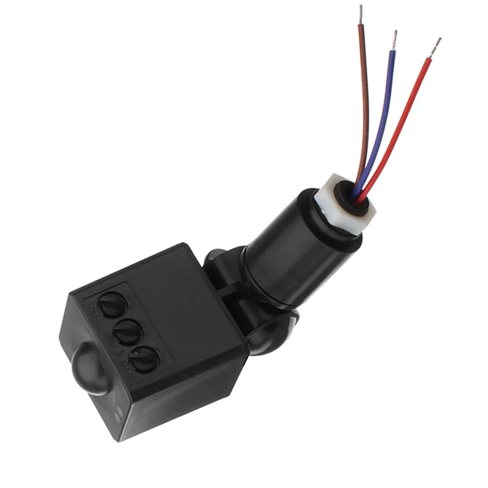 CLAITE AC85 265V 200W IP65 наружный микроволновый датчик радара настенный выключатель света