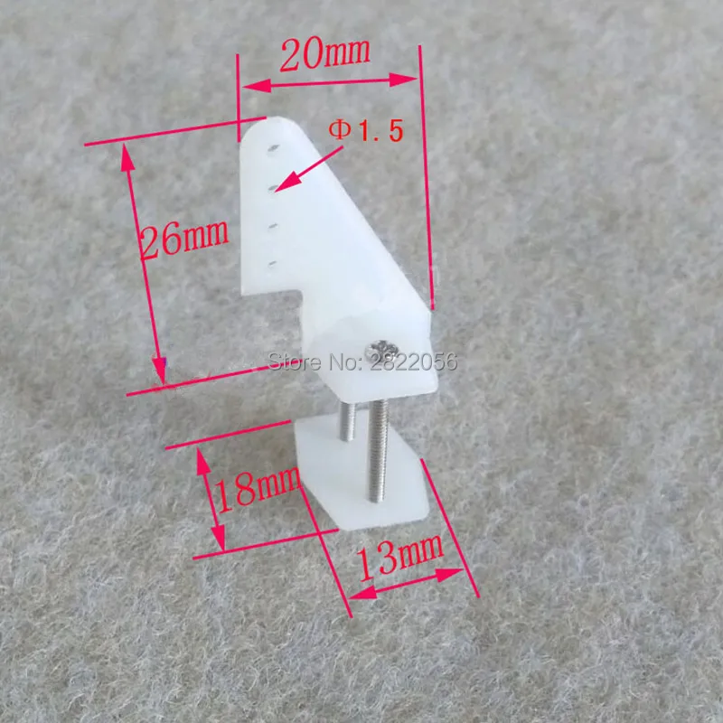 10 компл./лот без винтов штифт рога 18x26 4 отверстия L18xW13xH26 фотоэлектрические
