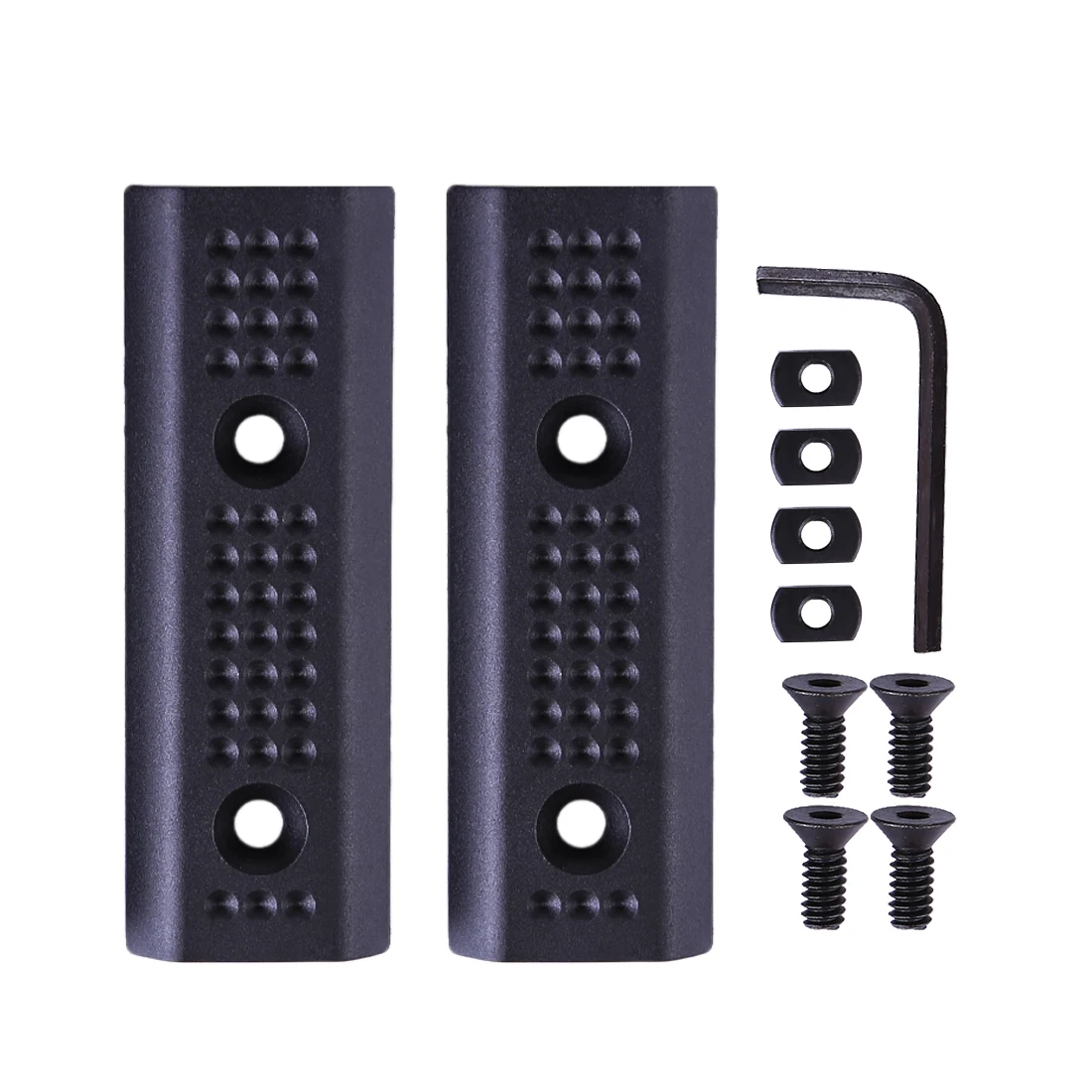2 шт Jingji нейлон M-lok накладные направляющие панели для RIS/RAS/рельсы с системой M-lok-черный