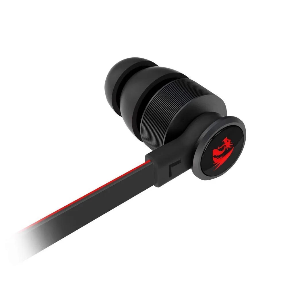 Игровые наушники Redragon Pro E200 вкладыши с тяжелыми басами микрофон для телефона