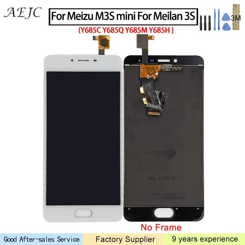 Для Meizu M3 S M3S Mini LCD дисплей сенсорный экран Оцифровка сборка 5 &quotдля Meilan 3s Y685Q Y685M Y685H