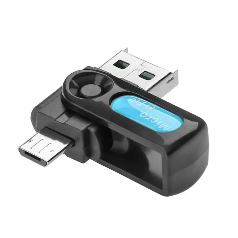 2 в 1 USB OTG кардридер Micro TF SD адаптер|Картридеры| |