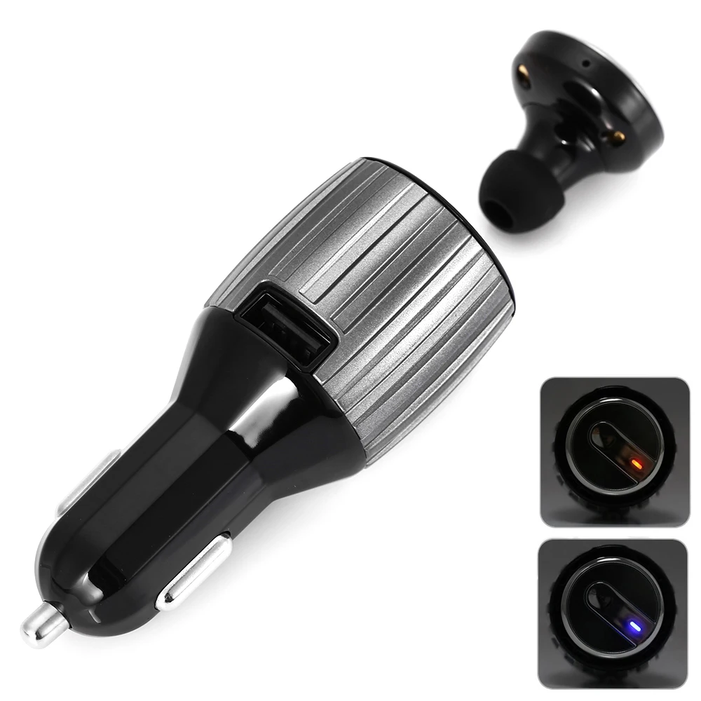 Дистанция 3 in1 Bluetooth V4.1 автомобиля Зарядное устройство прикуриватель с