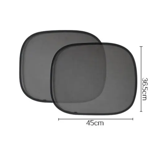 Car Rear Window Side Sun Shade Cover Block Static Cling Visor Shield Screen Black Practical Dust Covers | Дом и сад