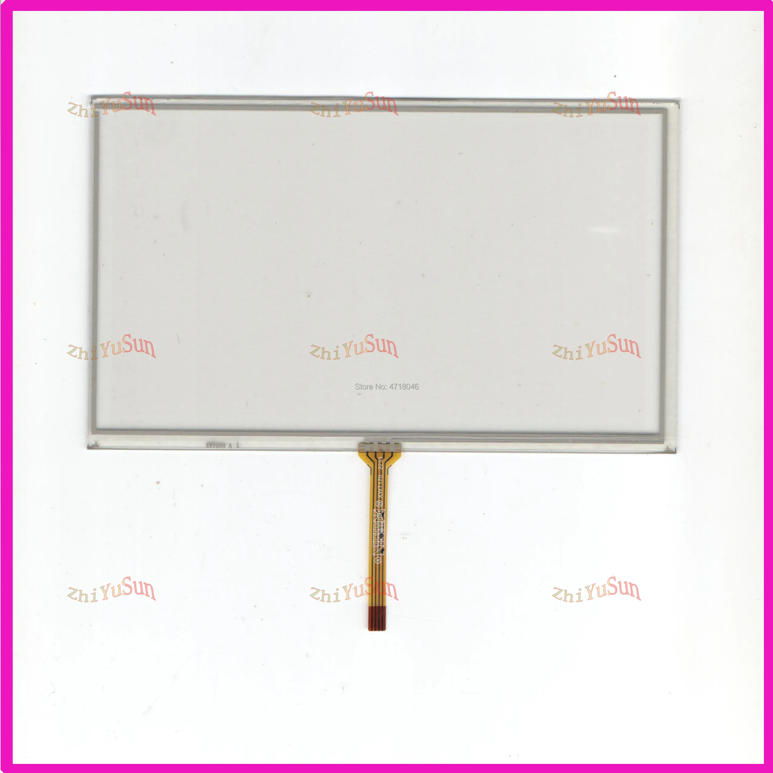 

ZYS HST-TPA7.0BW 4lines resistance screen this is compatible Touchsensor glass this is compatible HSTTPA7.0BW