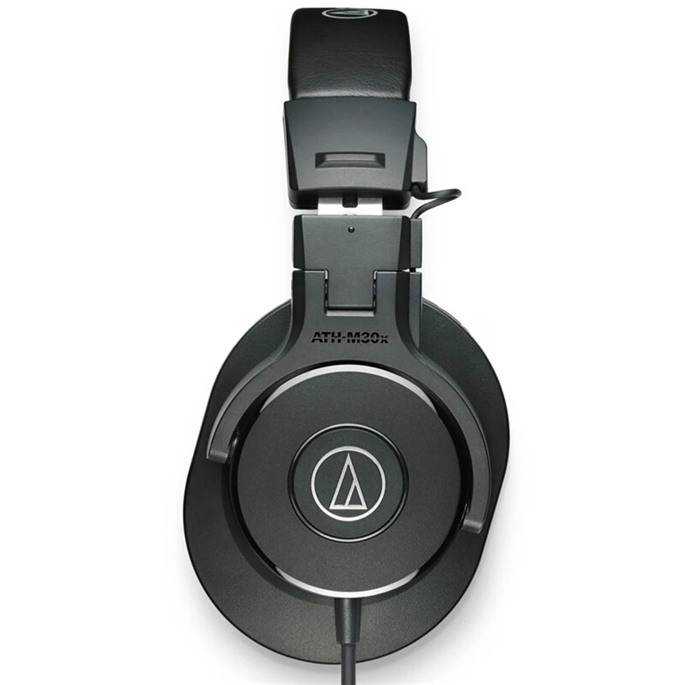 Audio-Technica профессиональные мониторные наушники ATH-M30x закрытые задние динамические Накладные наушники HiFi складные 3,5 мм проводные наушники