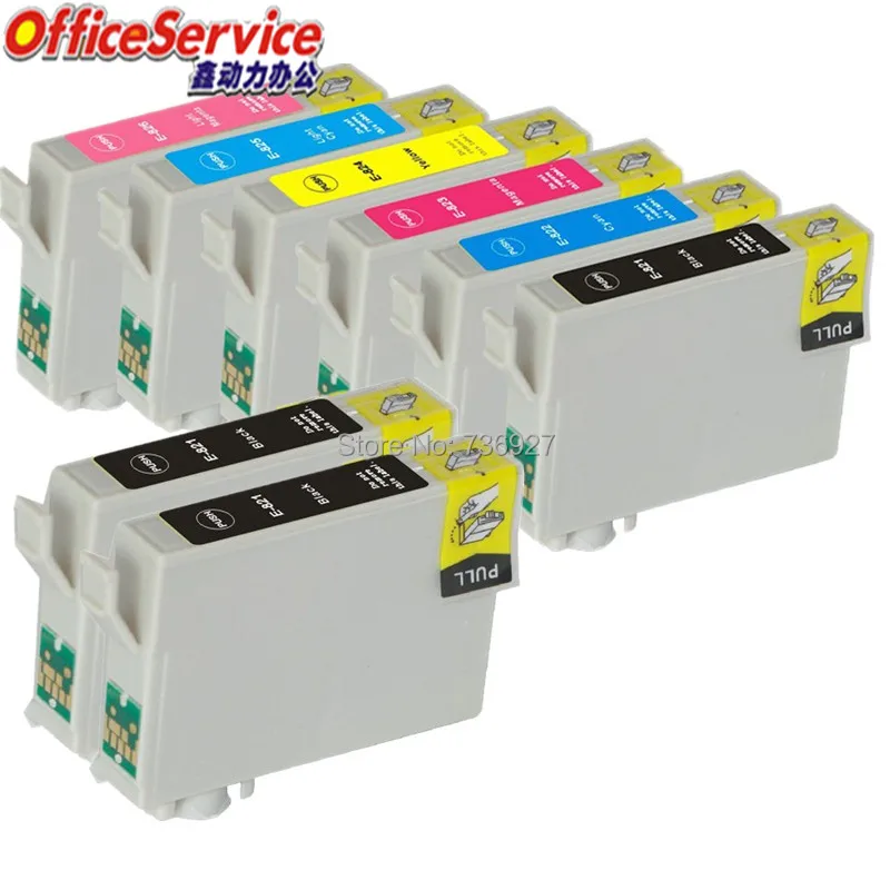 Совместимый чернильный картридж T0821 к T0826 82N для Epson Stylus Photo RX590 RX610 RX690 TX659 TX720WD TX800FW