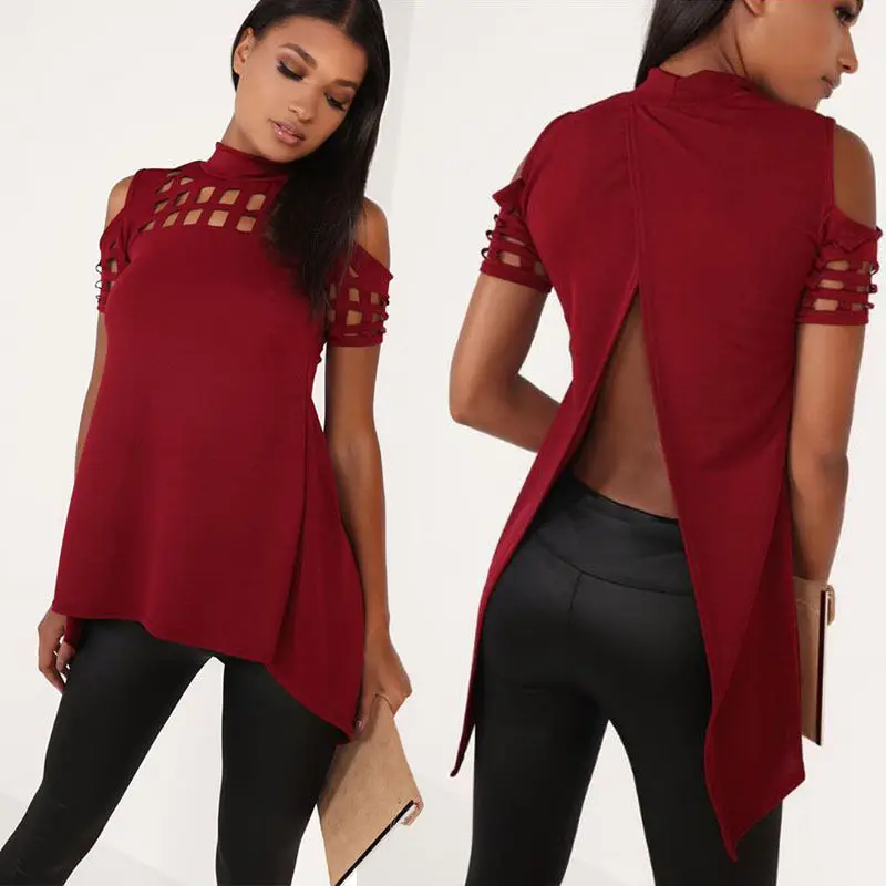 

Hot Fashion Women Top Shirt Short Sleeve Plaid Tassel Tops Shirt Loose Clothes Women Ladies Casual Clothing Summer