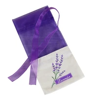 30pcs empty sachet bags portable flower printing beautiful lavender fragrance sachet bag for seeds dry flowers storage a30