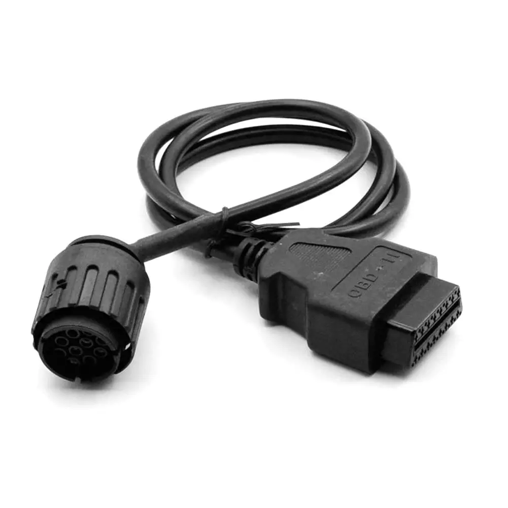 Диагностический Кабель адаптер OBD2 для мотоцикла 1 5 м 10 Pin BMW ICOM может выполнять все