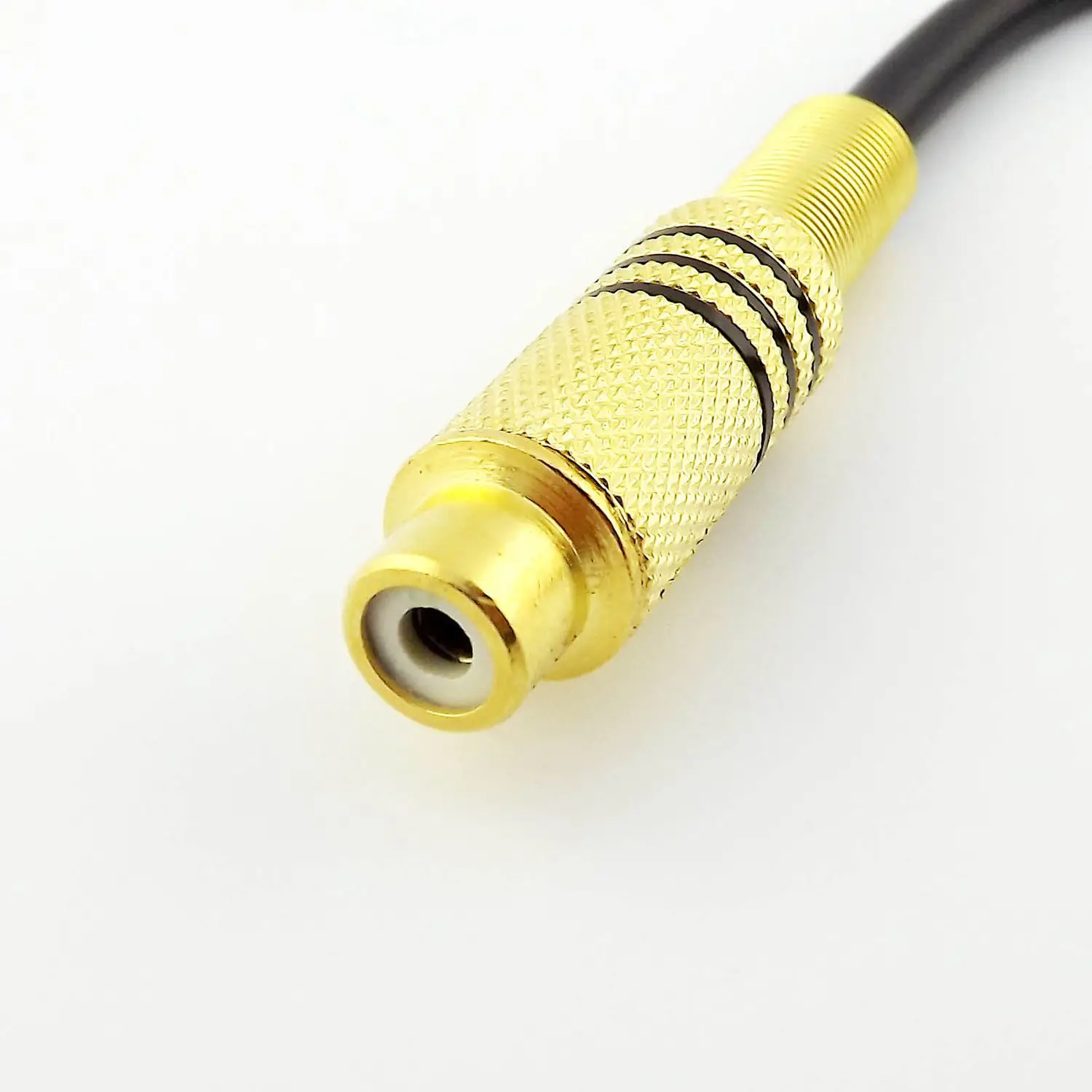 HOT 3Pin XLR Female to single phono RCA коаксиальный экранированный кабель позолоченный 15 см| |