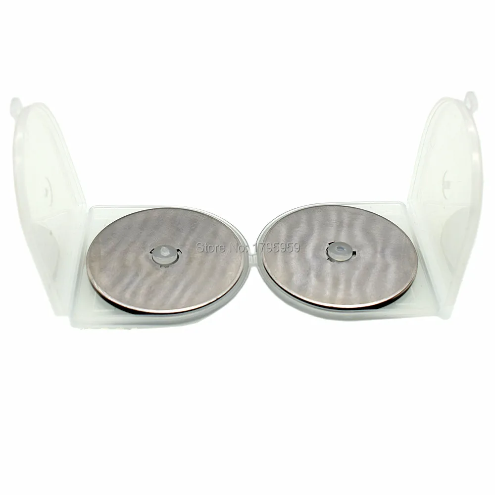 

20pcs 60mm Rotary Cutter Refill Blade for Cutting Paper Leather Vinyl Film Fabric Sewing Quilting Cutters Tools Circular Blade