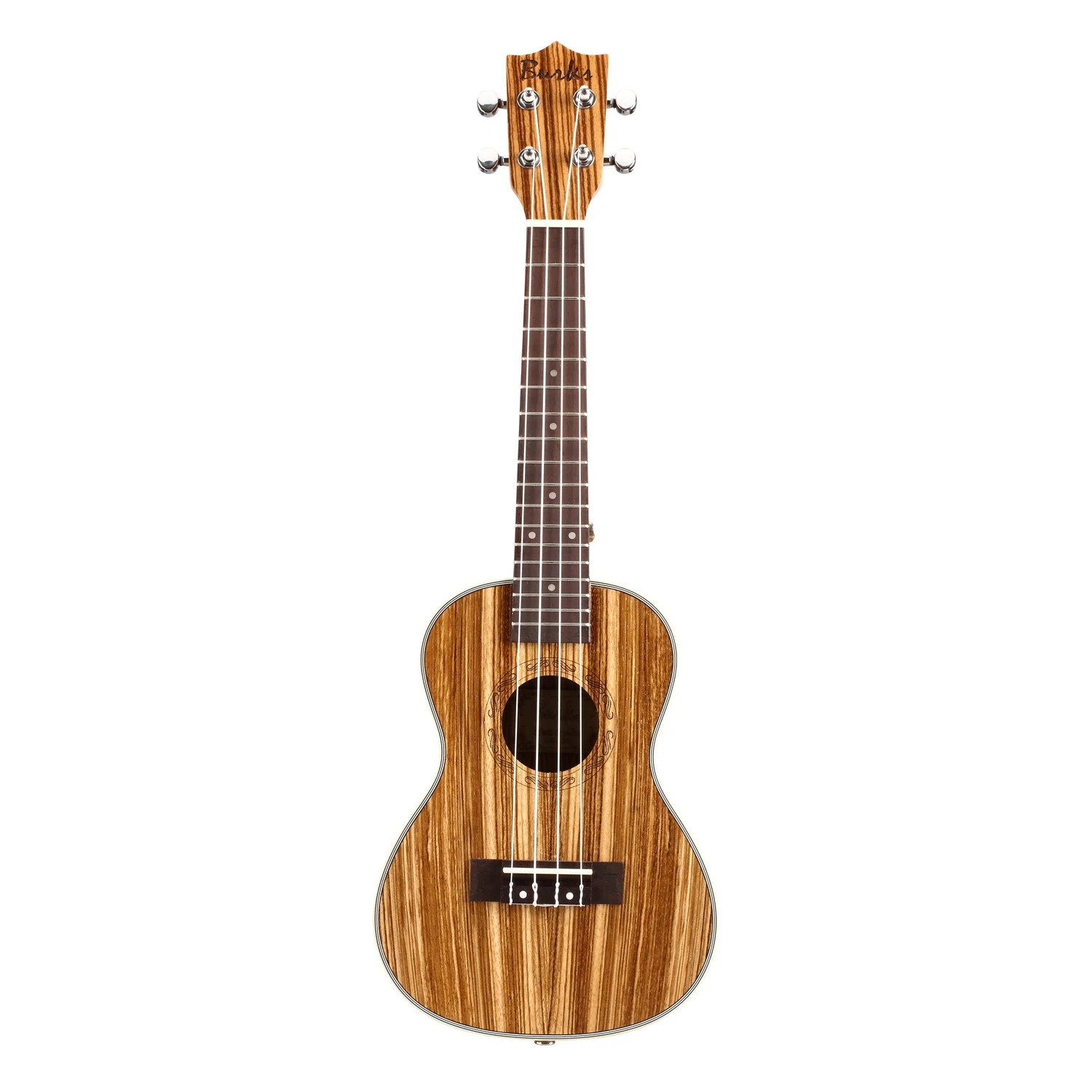 Гитара-укулеле SEWS-Burks акустическая гитара-укулеле Zebrawood 15 ладов 4 струны укулеле 21
