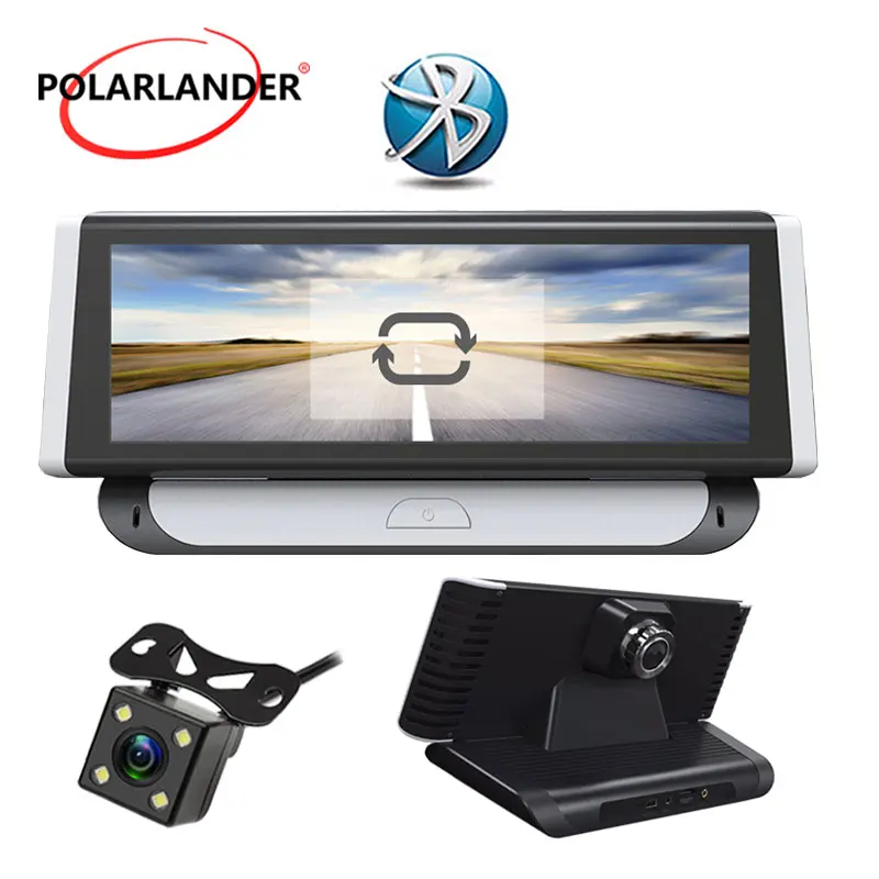 Android 5 1 Bluetooth Камера 8 дюймов ADAS GPS навигация 1080P двойной объектив 1G RAM 16G ROM