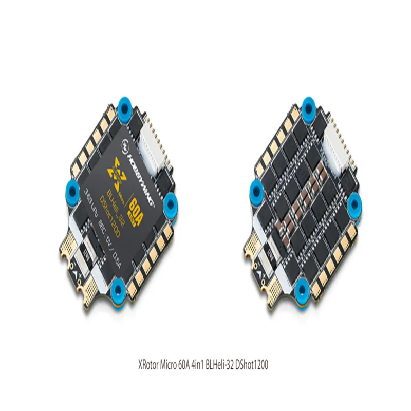 Hobbywing XRotor Micro 60A 3 6S Blheli_32 DSHOT1200 4 в 1 бесщеточный ESC для радиоуправляемого дрона FPV Racing