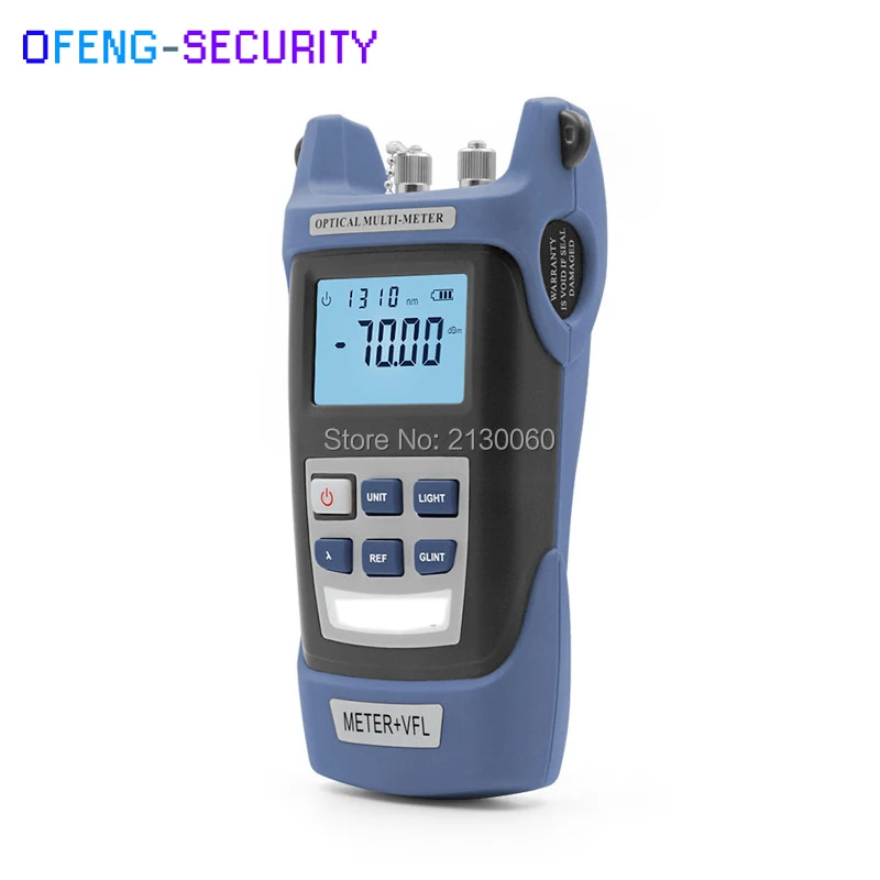 Free Shipping 2 IN 1 Fiber Optic Power meter with 10km Laser source Visual Fault locator 10mw | Безопасность и защита