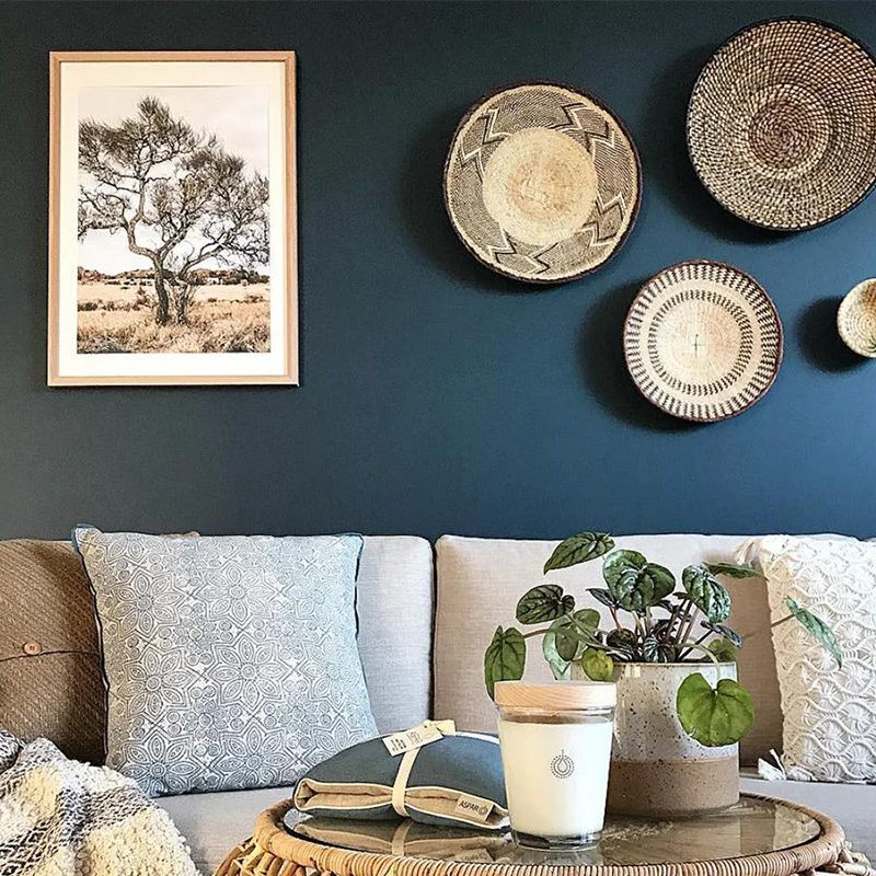 Австралийский пейзаж Outback настенная живопись пустынное дерево настенный