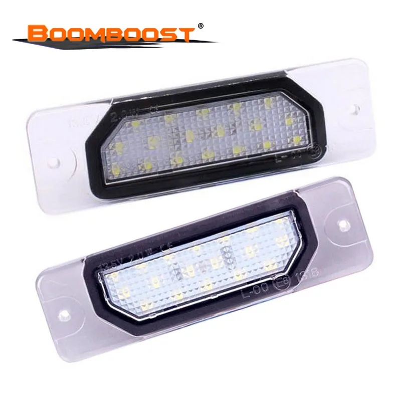 2 шт. 18SMD светодиодный номерной знак светильник Настенный OEM прямой покрой для Nissan