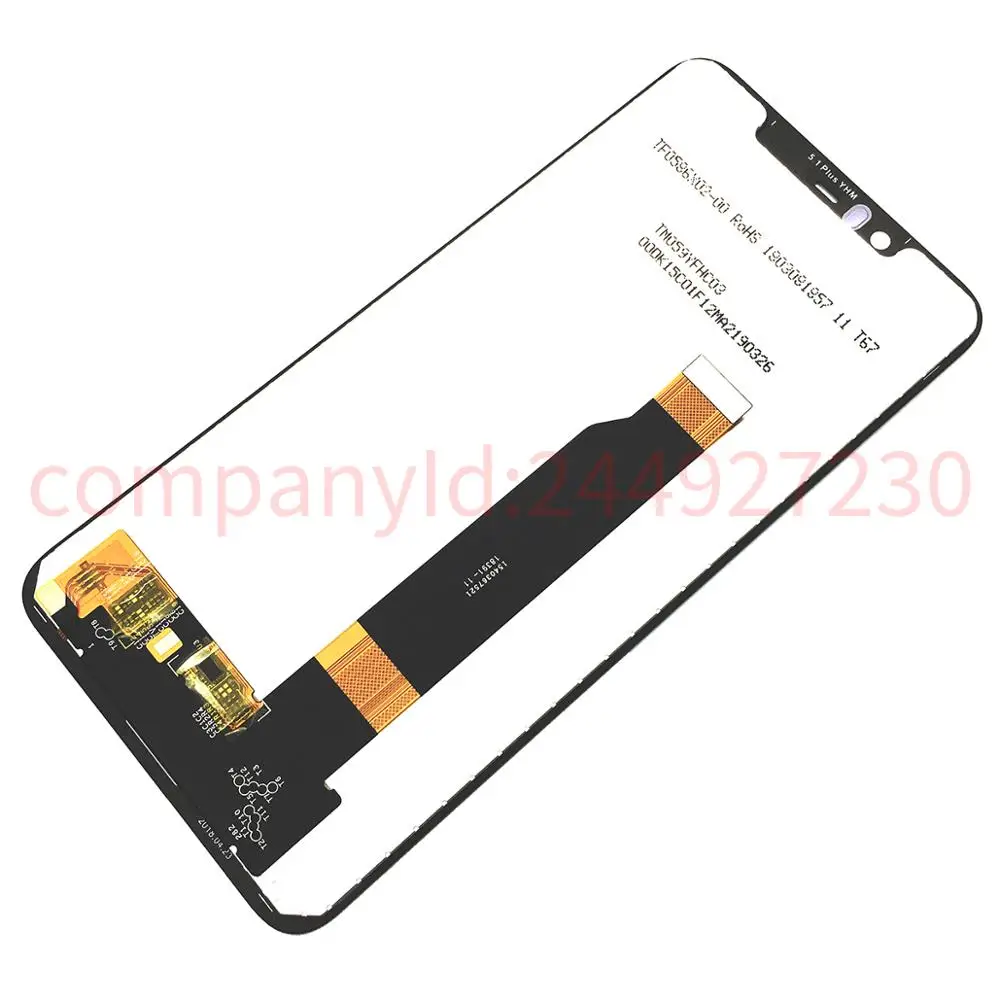 Для Nokia 5 1 Plus TA-1102 TA-1105 TA-1108 TA-1109 TA-1112 TA-1120 X5 экран ЖК-дисплей дигитайзер сенсорные