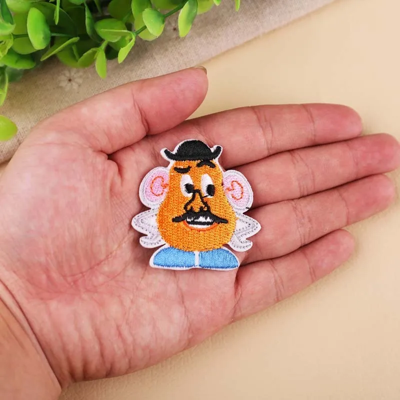 Kuke нашивки серии животных мультфильм вышитые патч для одежды DIY наклейки