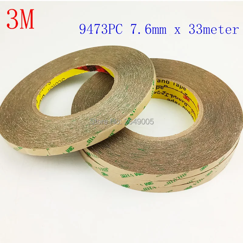 2 шт. 7.6MMX36YD 3M F9473PC VHB лента для переноса с клеем 100MP Clear 10mil|Хранилище дома и офиса| |