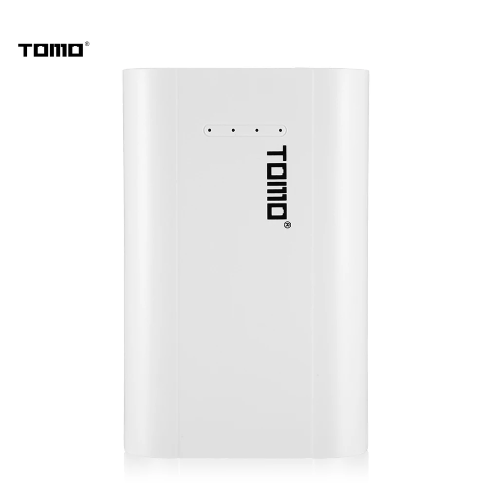 TOMO P3 Мощность мобильные аккумуляторы Dual USB Зарядное устройство чехол для 18650