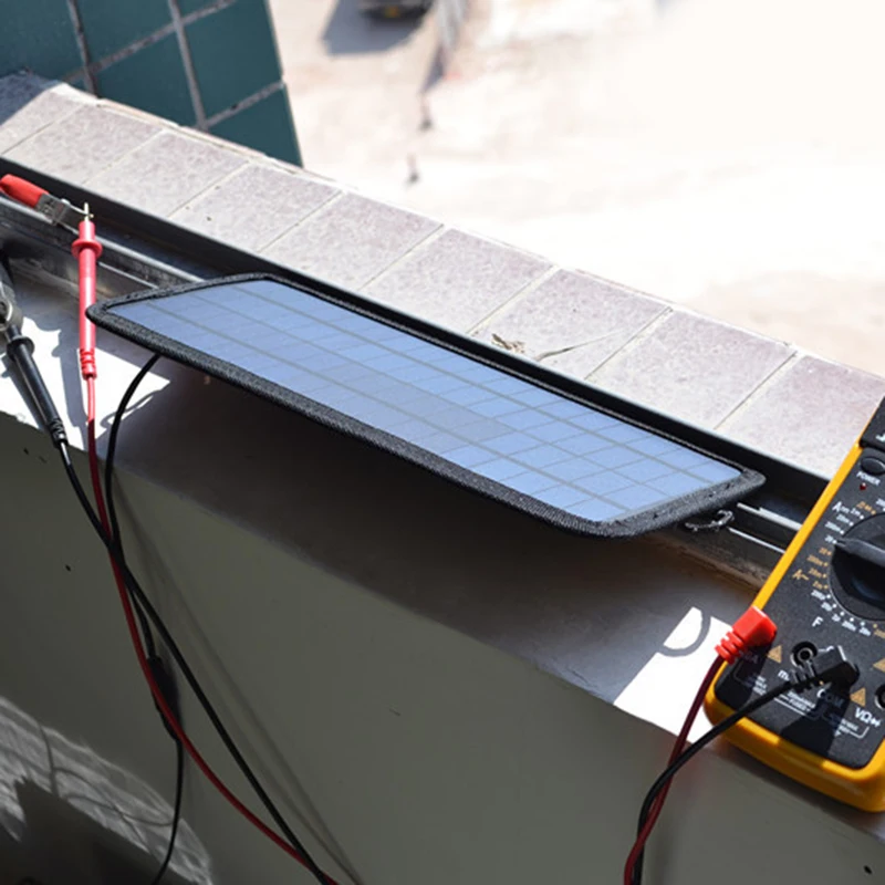 Горячая 12V 4 5 W солнечная панель Портативный монокристаллический солнечный