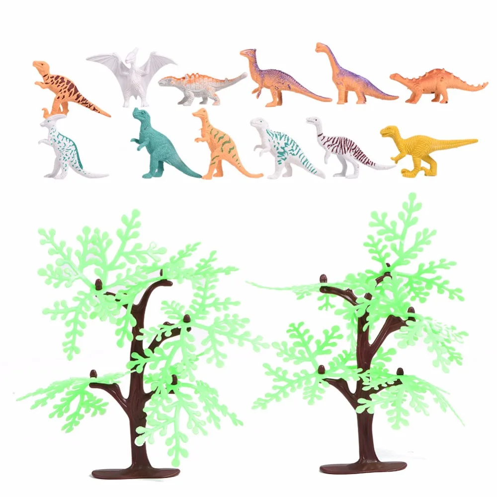 ESTINK 68 шт./компл. новые маленькие Дикие животные пластиковые симуляция зоопарк