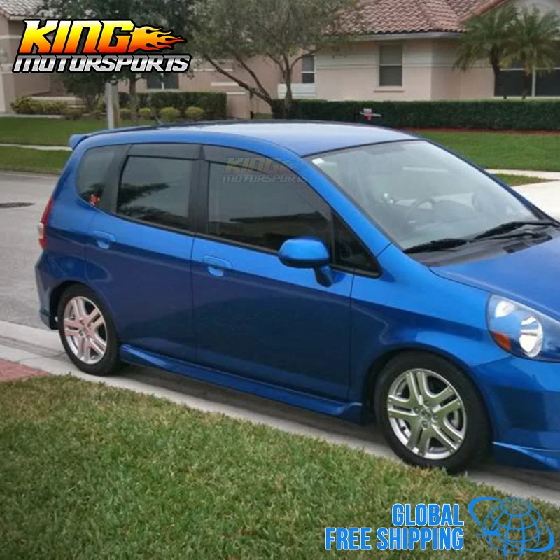 

Fit For 07-08 Honda Fit For Acrylic Window Visors 4Pc Set Global Free Shipping