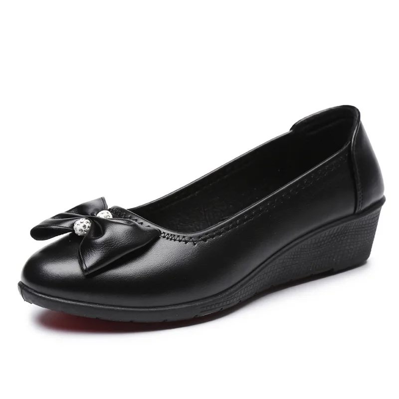 Женская обувь на плоской подошве Новинка 2018 года сезон осень-зима Удобная