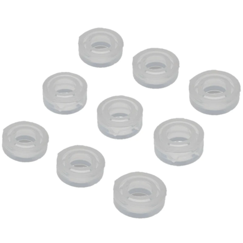 Silicone Ring Mold 9Pcs Resin Epoxy Pendant Casting Circle Mould For Diy Jewelry &amp Craft Making (3 Types 16Mm/17Mm | Украшения и