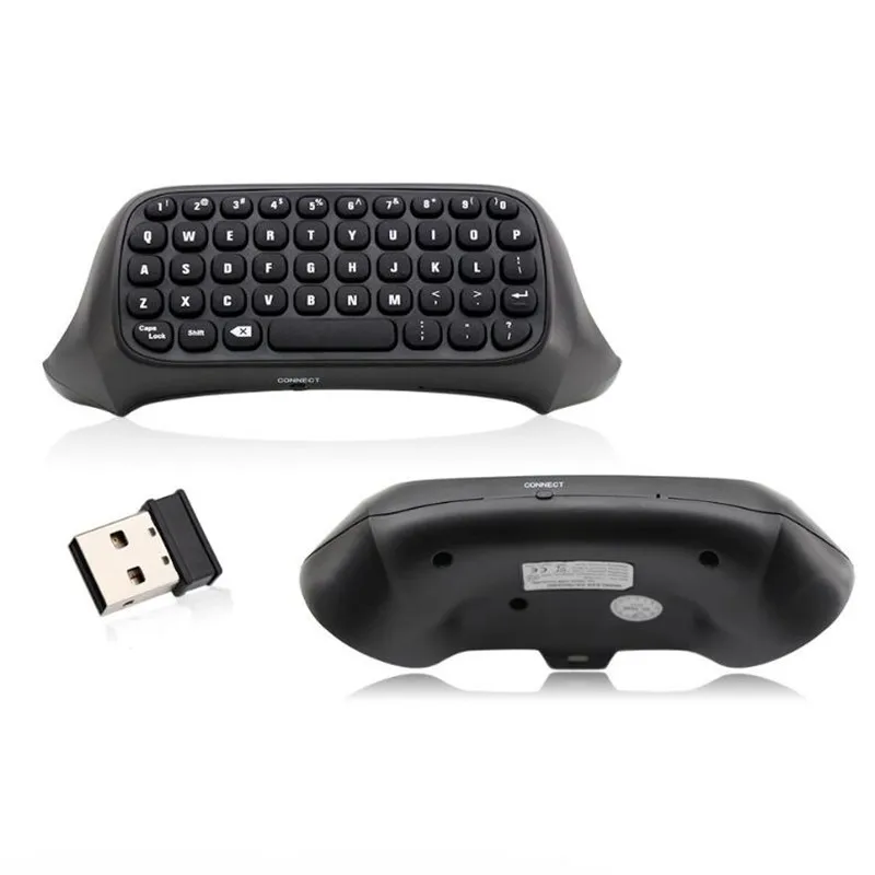 47 клавиш беспроводной 2 4G практичная ручная клавиатура Игровой геймпад сообщения