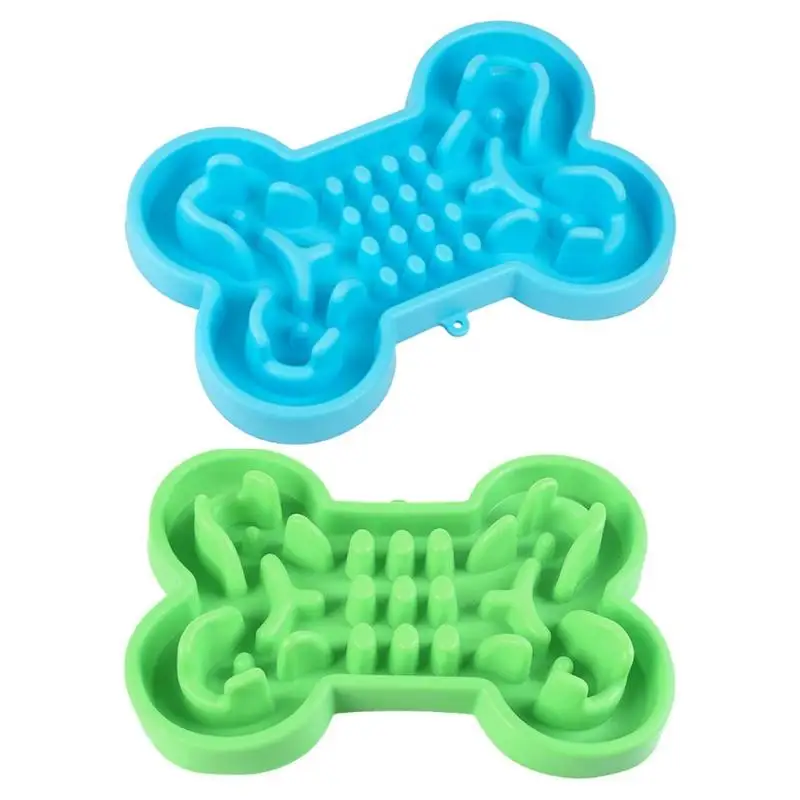 Силиконовая миска для кормления домашних животных собак кошек анти глоток