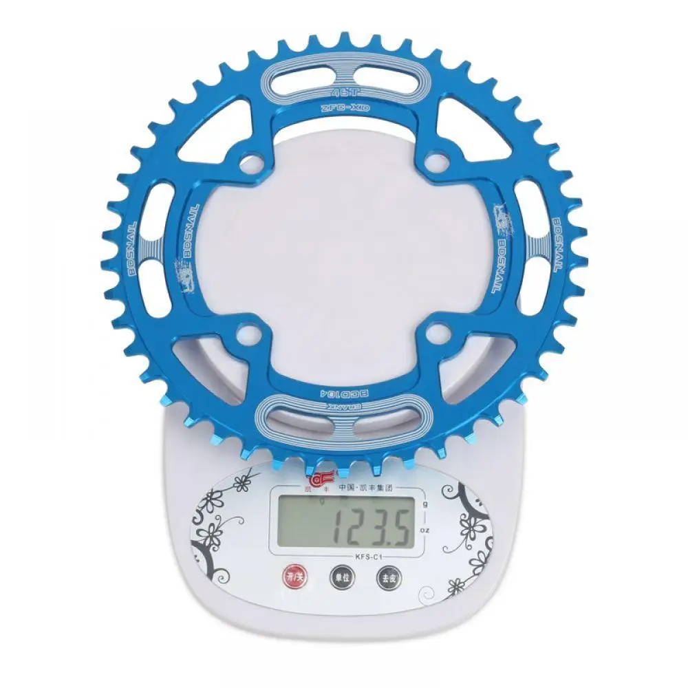 Велосипед Crank BCD104 круглый 36 T 38 40 42 44 46 48T50T Сверхлегкий 7075 T6 MTB Chainwheel велосипедная