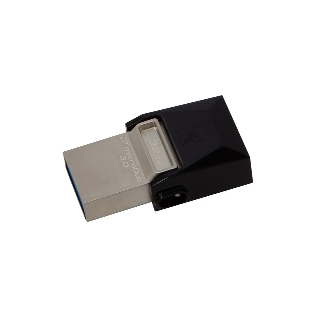 Kingston technology DataTraveler 32 GB microDuo 3 0 (3 1 Gen 1) разъем usb type-A поворотный черный | Компьютеры и