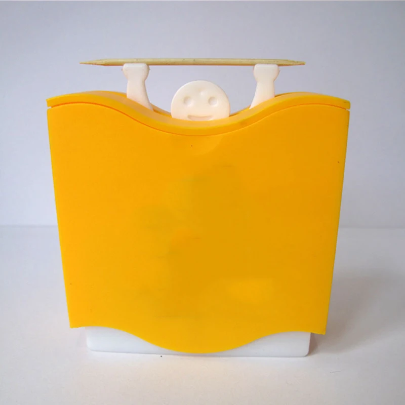 Распродажа Популярные пластиковые автоматические зубочистки несколько цветов