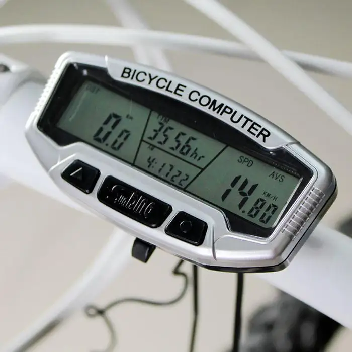 Велосипедный MTB велосипедный цифровой ЖК дисплей подсветка дорожный велосипед