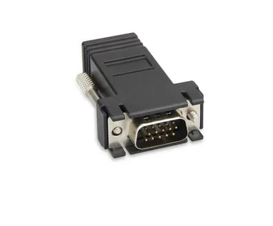 Dhl ИЛИ ems 1000 шт. удлинитель VGA Женский/штекер к локальной сети Cat5 Cat5e/6 RJ45 Ethernet