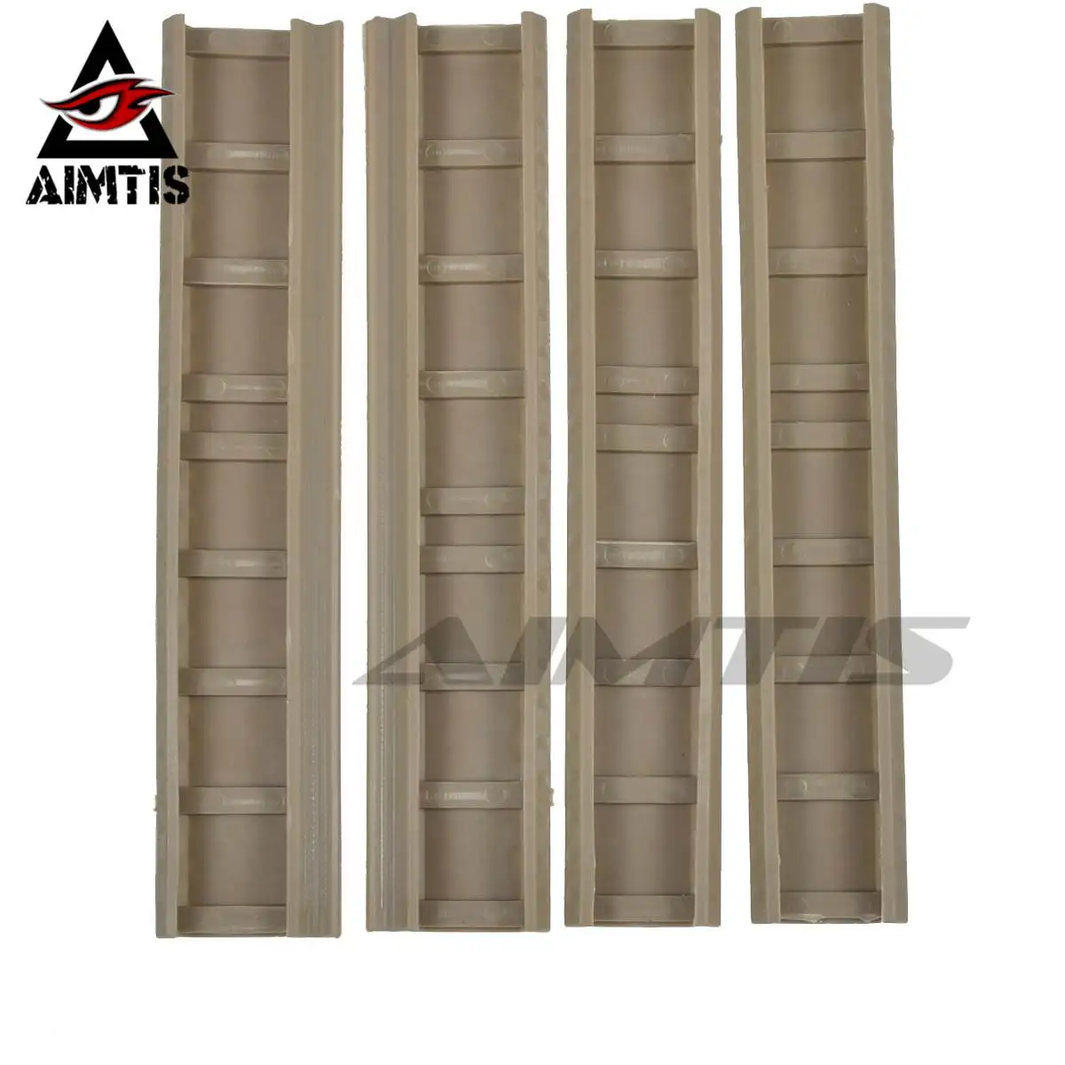 Резиновые направляющие крышки AIMTIS 4 шт. с линейным слотом подходит для AR15 M4 M16 223 5 56