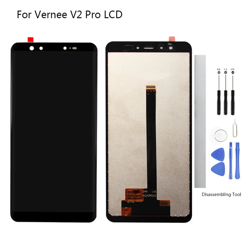 Дисплей сменный экран для Vernee V2 Pro ЖК-дисплей Touch Экран 5 99 дюймовый черный Ulefone |