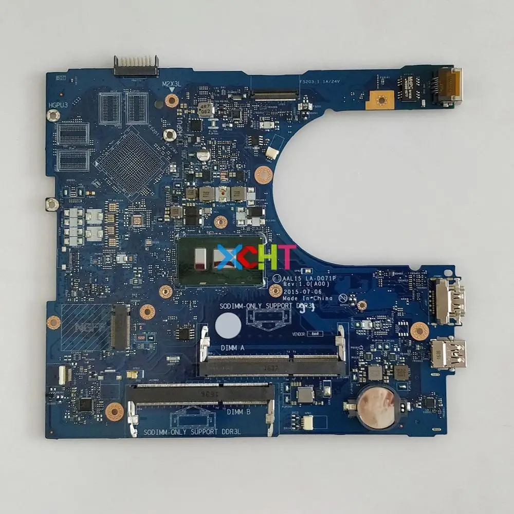 CN 086V8H 86V8H AAL15 LA D071P w I7 6500U Процессор для Dell Inspiron 15 5559 Ноутбук Материнская плата