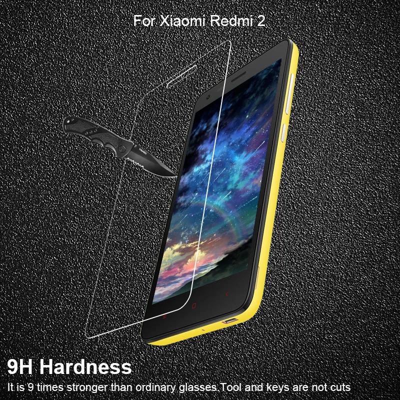 DyGod для Xiaomi Redmi 2 3 4 Закаленное стекло Защитная пленка экрана Мобильные аксессуары