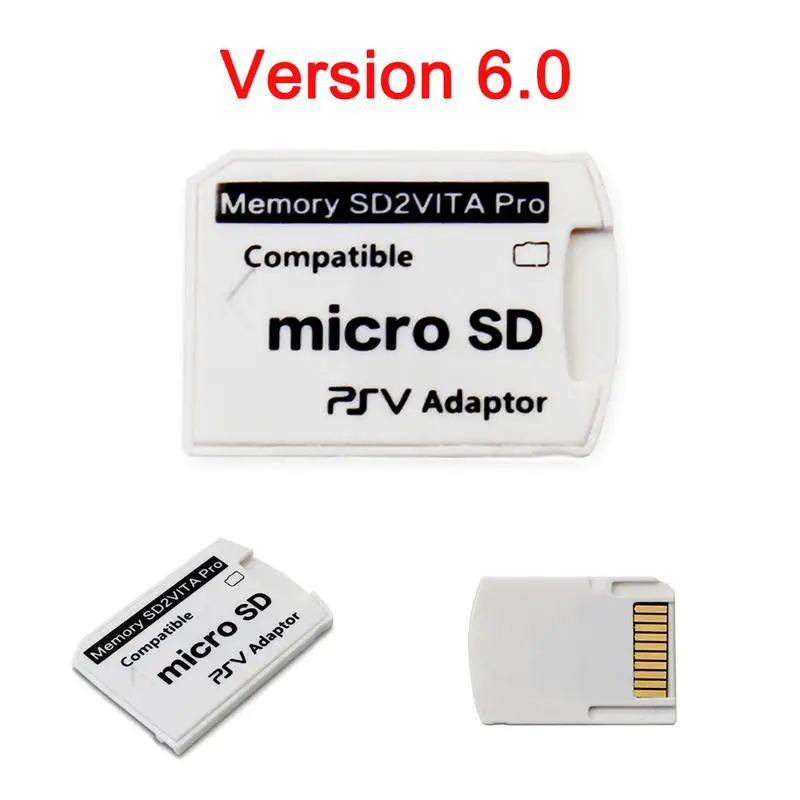 

Memory Card Adapter For Sony PlayStation VITA V6.0 SD2 VITA Pro Henkaku 3.65 System 1000 2000 TFSD Card PSV Converter